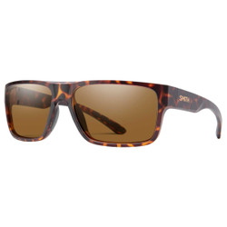 Smith Soundtrack Sunglasses ChromaPop Polarized in Matte Tortoise with Brown